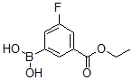 CAS#: 871329-85-0, 3-Borono-5-Fluoro-Benzoic Acid 1-Ethyl Ester