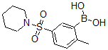 CAS#: 871333-00-5, B-[2-Methyl-5-(1-Piperidinylsulfonyl)Phenyl]-Boronic Acid