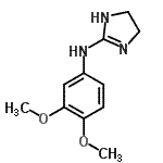 CAS#: 87135-05-5, N-(3,4-Dimethoxyphenyl)-4,5-dihydro-1H-imidazol-2-amine