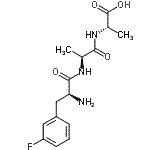 CAS 登录号：87184-16-5， 3-氟-L-苯丙氨酰-L-丙氨酰-L-丙氨酸