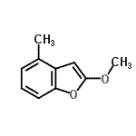 CAS#: 871896-50-3, 2-Methoxy-4-methyl-1-benzofuran