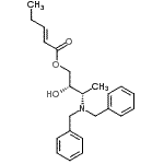 CAS#: 871948-97-9, (2S,3S)-3-(Dibenzylamino)-2-hydroxybutyl (2E)-2-pentenoate