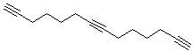 CAS 登录号：872-21-9， 1,7,13-十四碳三炔