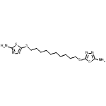 CAS 登录号：87202-63-9， 5,5'-(1,10-癸烷二基二硫烷二基)二(1,3,4-噻二唑-2-胺)