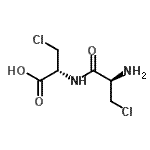 CAS 登录号：87205-45-6， 3-氯-L-丙氨酰-3-氯-L-丙氨酸