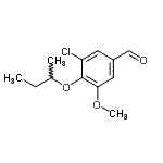 CAS#: 872183-59-0, 4-sec-Butoxy-3-chloro-5-methoxybenzaldehyde