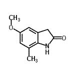 CAS#: 87234-52-4, 5-Methoxy-7-methyl-1,3-dihydro-2H-indol-2-one