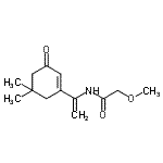 CAS#: 872452-09-0, N-[1-(5,5-Dimethyl-3-oxo-1-cyclohexen-1-yl)vinyl]-2-methoxyacetamide
