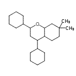 CAS 登录号：87299-55-6， 2,4-二环己基-7,7-二甲基八氢-2H-苯并吡喃