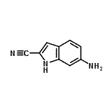 CAS#: 873055-07-3, 6-Amino-1H-indole-2-carbonitrile