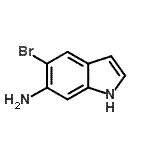 CAS#: 873055-33-5, 5-Bromo-1H-indol-6-amine