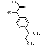 CAS 登录号：873381-42-1， (4-仲-丁基苯基)(羟基)乙酸