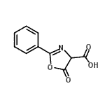 CAS#: 873393-24-9, 5-Oxo-2-phenyl-4,5-dihydro-1,3-oxazole-4-carboxylic acid