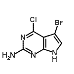 CAS 登录号：873792-87-1， 5-溴-4-氯-7H-吡咯并[2,3-d]嘧啶-2-胺