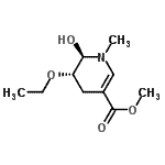 CAS#: 87386-51-4, Methyl (5S,6R)-5-ethoxy-6-hydroxy-1-methyl-1,4,5,6-tetrahydro-3-pyridinecarboxylate