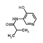 CAS 登录号：873914-26-2， N-(4-羟基-3-吡啶基)-2-甲基丙酰胺