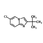 CAS#: 873943-63-6, 6-Chloro-2-(2-methyl-2-propanyl)imidazo[1,2-a]pyridine