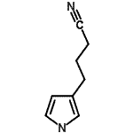CAS 登录号：874-91-9， 4-(1H-吡咯-3-基)丁腈