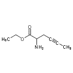 CAS#: 874108-41-5, Ethyl 2-amino-4-hexynoate