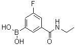 CAS 登录号：874219-38-2， [3-(乙基氨基甲酰)-5-氟苯基]硼酸