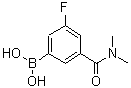 CAS#: 874219-39-3, [3-(Dimethylcarbamoyl)-5-fluorophenyl]boronic acid