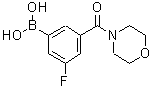 CAS 登录号：874219-40-6， [3-氟-5-(4-吗啉基羰基)苯基]硼酸