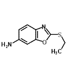 CAS 登录号：874463-07-7， 2-(乙硫基)-1,3-苯并恶唑-6-胺