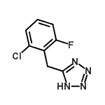 CAS 登录号：874607-03-1， 5-(2-氯-6-氟苄基)-1H-四唑