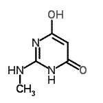 CAS 登录号：87474-58-6， 6-羟基-2-(甲基氨基)-4(3H)-嘧啶酮