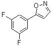 CAS 登录号：874800-58-5， 5-(3,5-二氟苯基)-1,2-恶唑