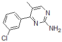 CAS 登录号：874814-28-5， 4-(3-氯苯基)-5-甲基-2-嘧啶胺