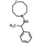 CAS 登录号：87505-29-1， N-(1-苯基乙基)-1,5-氧氮杂环辛烷-5-胺