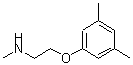 CAS#: 875159-76-5, 2-(3,5-Dimethylphenoxy)-N-methylethanamine