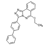 CAS#: 87540-42-9, 3-(4-Biphenylyl)-6-ethoxy[1,2,4]triazolo[3,4-a]phthalazine