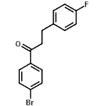 CAS 登录号：875433-11-7， 1-(4-溴苯基)-3-(4-氟苯基)-1-丙酮
