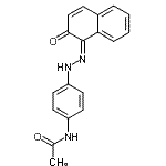 CAS#: 87563-41-5, N-{4-[(2Z)-2-(2-Oxo-1(2H)-naphthalenylidene)hydrazino]phenyl}acetamide