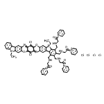 CAS#: 87564-37-2, 1,1',1'',1'''-[(8,18-Dichloro-5,15-Diethyl-5,15-Dihydrodiindolo[3,2-B:3',2'-M]Triphenodioxazinetetrayl)Tetrakis[Methyleneimino(2-Oxoethylene)]]Tetrapyridinium Tetrachloride