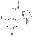 CAS 登录号：875664-59-8， 5-(3,5-二氟苯基)-1H-吡唑-4-甲醛