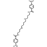 CAS#: 87581-16-6, N,N'-[1,4-Butanediylbis(imino-3,1-propanediyl)]bis(4-nitrobenzamide)
