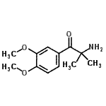 CAS 登录号：875916-68-0， 2-氨基-1-(3,4-二甲氧基苯基)-2-甲基-1-丙酮