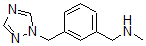 CAS#: 876316-32-4, N-Methyl-3-(1H-1,2,4-Triazol-1-Ylmethyl)-Benzenemethanamine