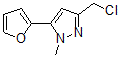 CAS 登录号：876316-48-2， 3-(氯甲基)-5-(2-呋喃基)-1-甲基-1H-吡唑