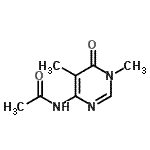 CAS 登录号：876509-21-6， N-(1,5-二甲基-6-氧代-1,6-二氢-4-嘧啶基)乙酰胺
