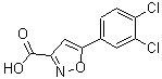 CAS#: 876710-49-5, 5-(3,4-Dichlorophenyl)-1,2-oxazole-3-carboxylic acid
