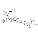 CAS#: 87734-76-7, 5-Oxo-L-prolyl-L-leucyl-L-tryptophyl-L-alanyl-L-valylglycyl-L-seryl-L-leucyl-L-methioninamide
