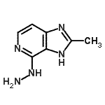CAS 登录号：877402-78-3， 4-肼基-2-甲基-3H-咪唑并[4,5-c]吡啶