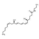 CAS#: 877459-63-7, (5S,6Z,8E,10E,12R,14Z)-5,12-Dihydroxy-N-(2-hydroxyethyl)-6,8,10,14-icosatetraenamide