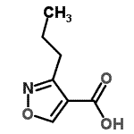 CAS#: 877760-11-7, 3-Propyl-1,2-oxazole-4-carboxylic acid