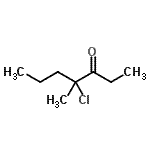 CAS#: 87777-53-5, 4-Chloro-4-methyl-3-heptanone