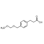CAS#: 878478-67-2, 3-{4-[(Methoxymethoxy)methyl]phenyl}propanoic acid